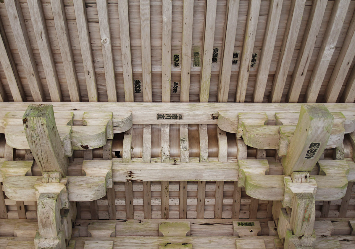 当時の匠の意向を汲む